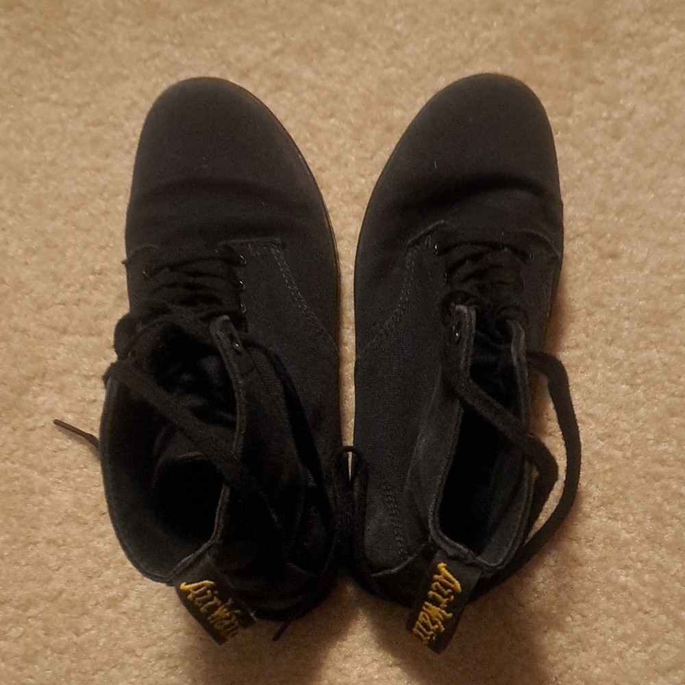 Dr. Martens Black Combat & Moto Boots for Women